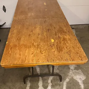 Folding Wood Table