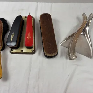 Variety of Vintage Bristle Brushes
