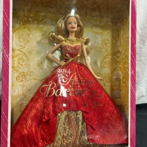 2014 Holiday Barbie In Original Box