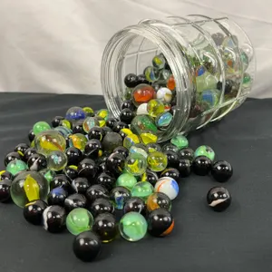 Jar of Assorted Marbles