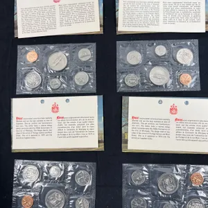 4 Royal Canadian Mint Sets