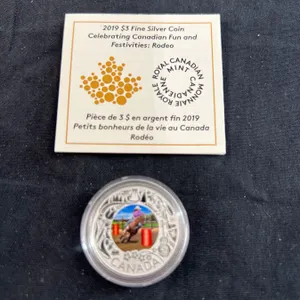 Royal Canadian Mint 2019 $3.00 Fine Silver Coin