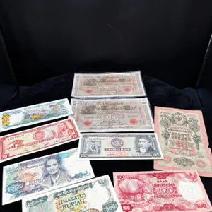 Assortment of International Currency