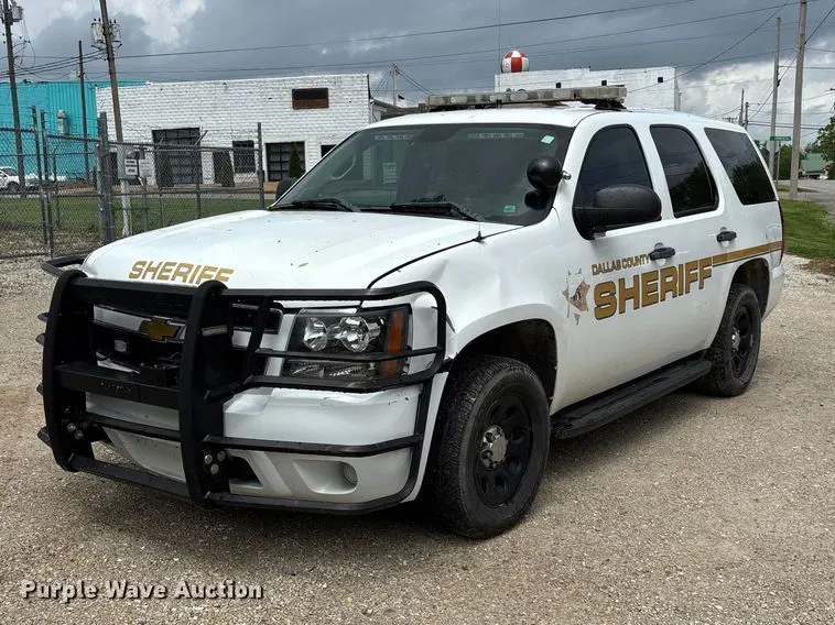 2013 Chevrolet Tahoe Police SUV
