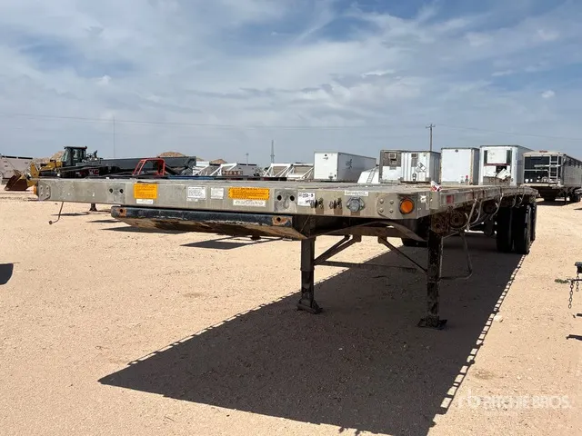 2016 Utility FS2CHA 48 ft T/A Spread Axle Flatbed Trailer