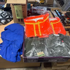 Box of misc coveralls workwear