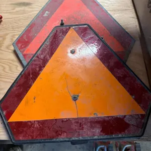 2 slow moving signs