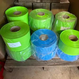 Skid lot of plastic rolls