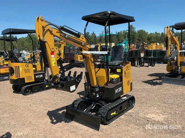 2026 CFG H13R Mini Excavator (Unused)