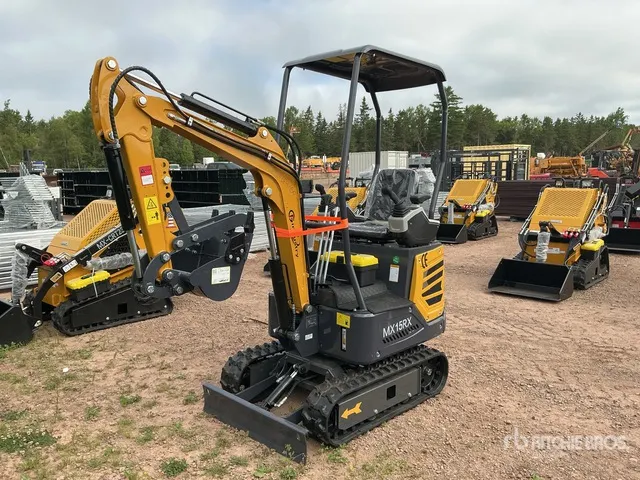 2026 CFG MX15RX Mini Excavator (Unused)