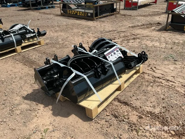 Quantity of (9) 2026 AGT 12EX-ATA Mini Excavator Attachments (Unused)