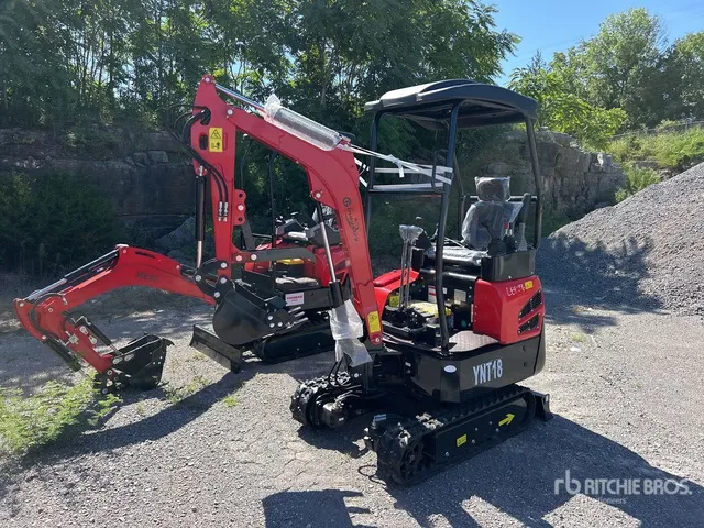 2026 CFG YNT18 Mini Excavator (Unused)
