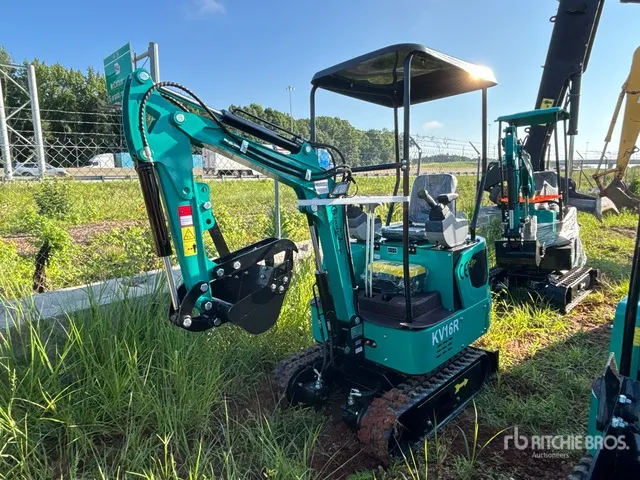 2026 CFG KV16R Mini Excavator (Unused)