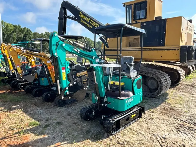 2026 CFG KV16R Mini Excavator (Unused)