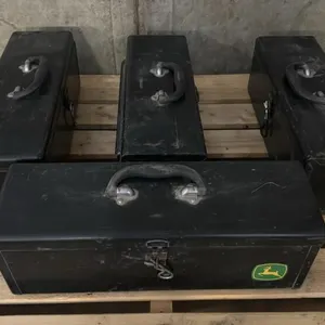 4 John Deere Toolboxes