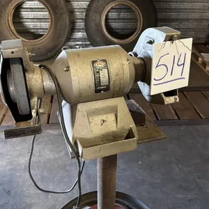 3 ¼ Horsepower Sioux Bench Grinder on Homemade Shop Stand