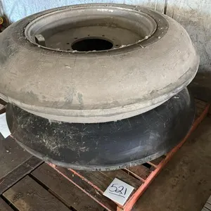 12.4X30 Single Rib Tires on 10 Bolt Steel Rims