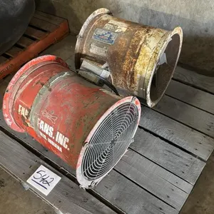 (2 )14” Single phase power 1 HP Aeration Fans