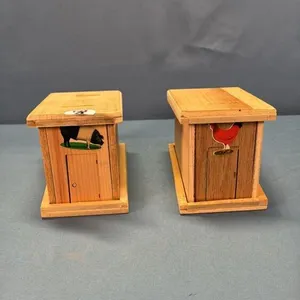(2) EXPLODING OUTHOUSES