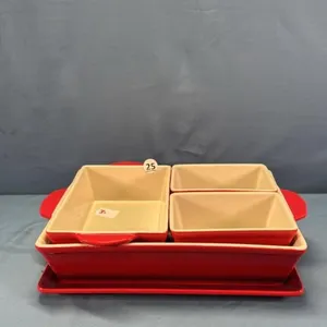5PC CASSEROLE DISHES