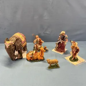 THOMAS KINCAID NATIVITY FIGURINES