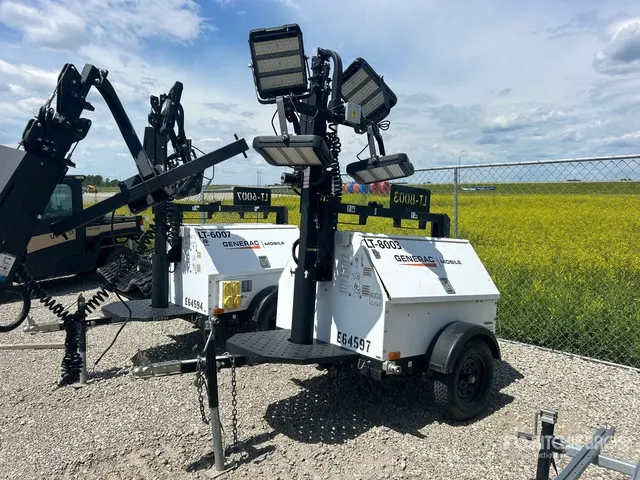 2022 Generac MLT4080KV 8 kW Light Tower