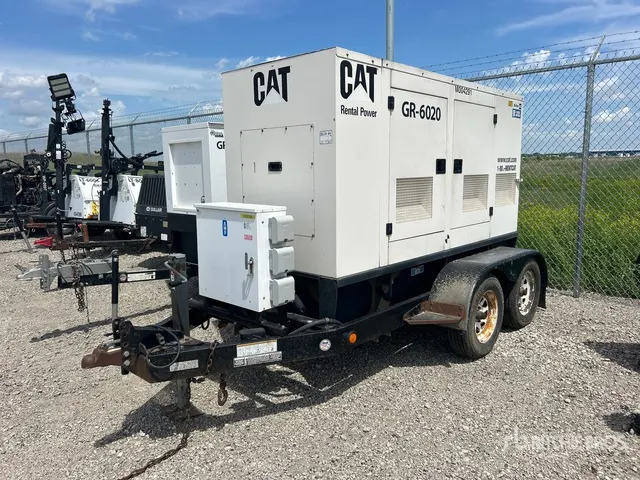 2006 Cat XQ60-4 60 kW Mobile Generator Set