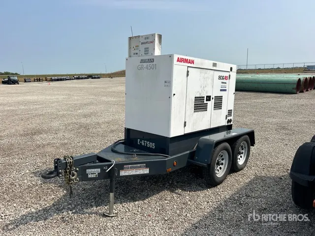 Airman SDG45S-8E2 28.3 kW Mobile Generator Set