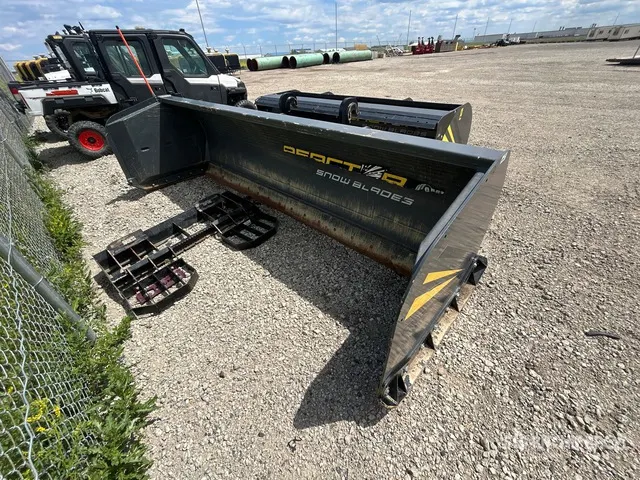 AMI JRB 418Q 12 ft Snow Pusher - Fits Wheel Loader