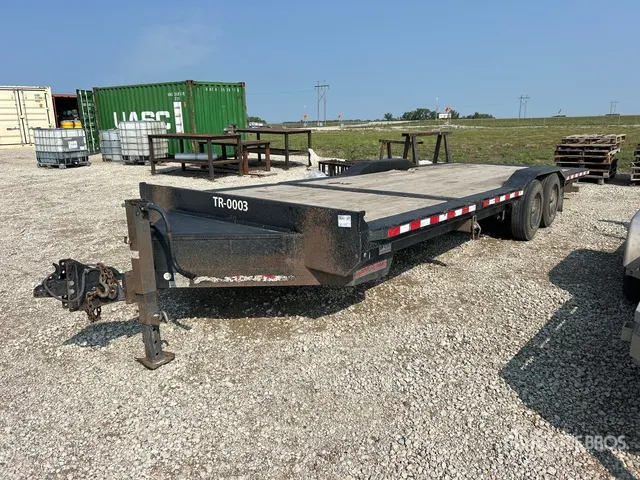 2023 Midsota TBWB022416K 24 ft T/A Tilt Deck Trailer