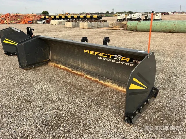 AMI JRB 418Q 12 ft Snow Pusher - Fits Wheel Loader
