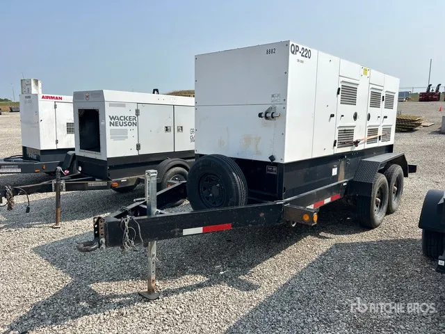 2018 SWP QP-2200 175 kW Mobile Generator Set