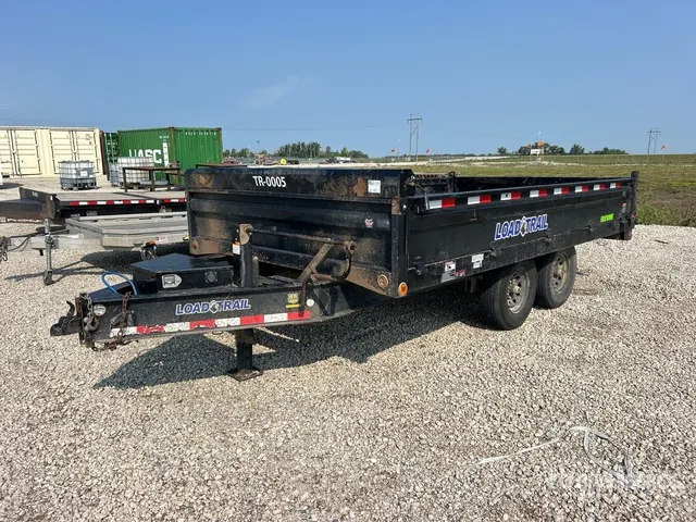 2024 Load Trail DZ961414K 14 ft T/A Dump Utility Trailer