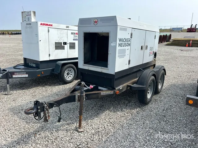 Wacker Neuson G50T4F 38 kW Mobile Generator Set