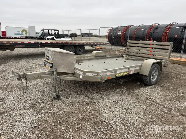 2024 Aluma 7712HSBT 12 ft S/A Utility Trailer