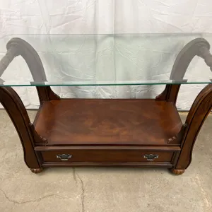 Ornate Wooden Hall Table