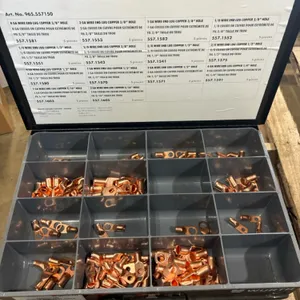 Copper lug nut assortment