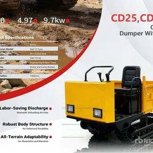 2026 CD25,CDW25 Mini Crawler Dumper (Unused)