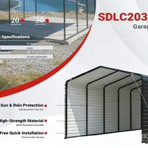2026 SDLC2030FT 20 ft x 30 ft Carport (Unused)