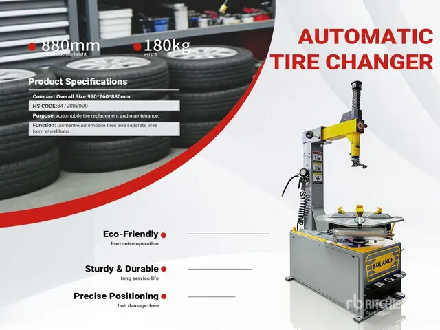 2026 TC-GRAY Tire Changer (Unused)