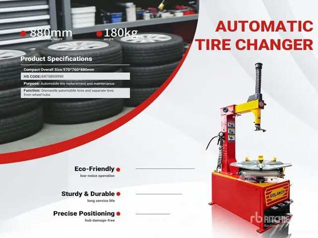 2026 TC-RED Tire Changer (Unused)
