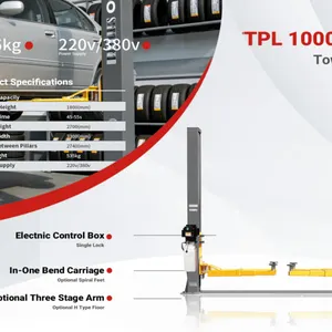 2026 TPL-GRAY 2 Post 10000 lb Vehicle Lift (Unused)