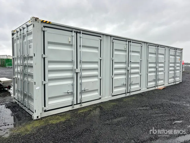 2026 40 ft High Cube Multi-Door Storage Container