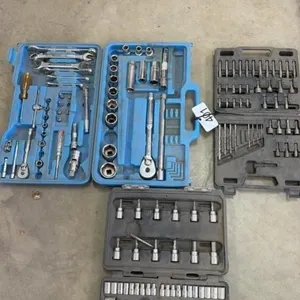 Assorted incomplete socket sets