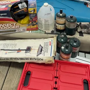Fogger, mini propane tanks, propane heat post,