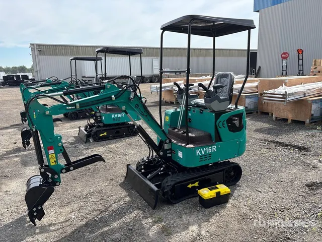 2026 CFG KV16R Mini Excavator (Unused)