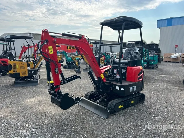 2026 CFG YNT18 Mini Excavator (Unused)