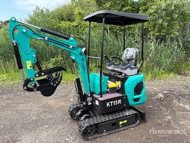 2026 CFG KT13R Mini Excavator (Unused)