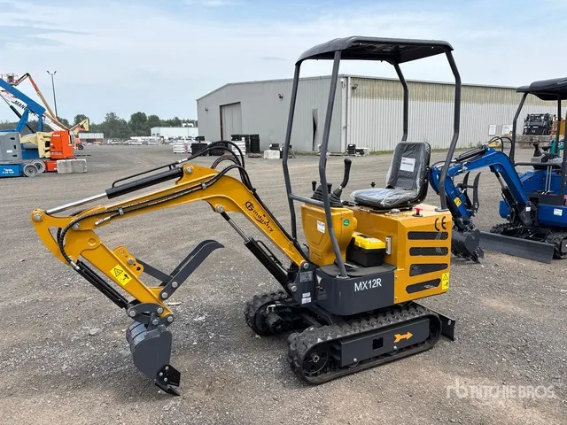 2026 CFG MX12R Mini Excavator (Unused)