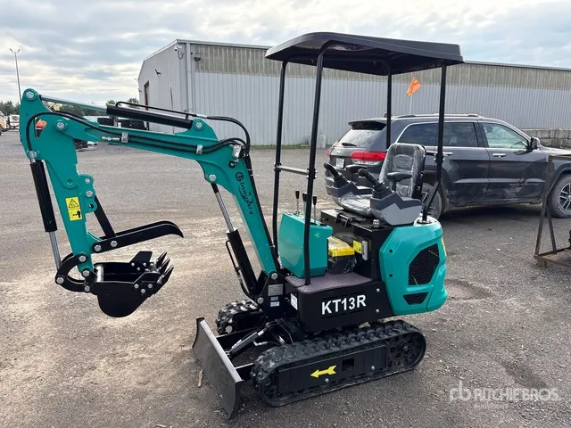 2026 CFG KT13R Mini Excavator (Unused)